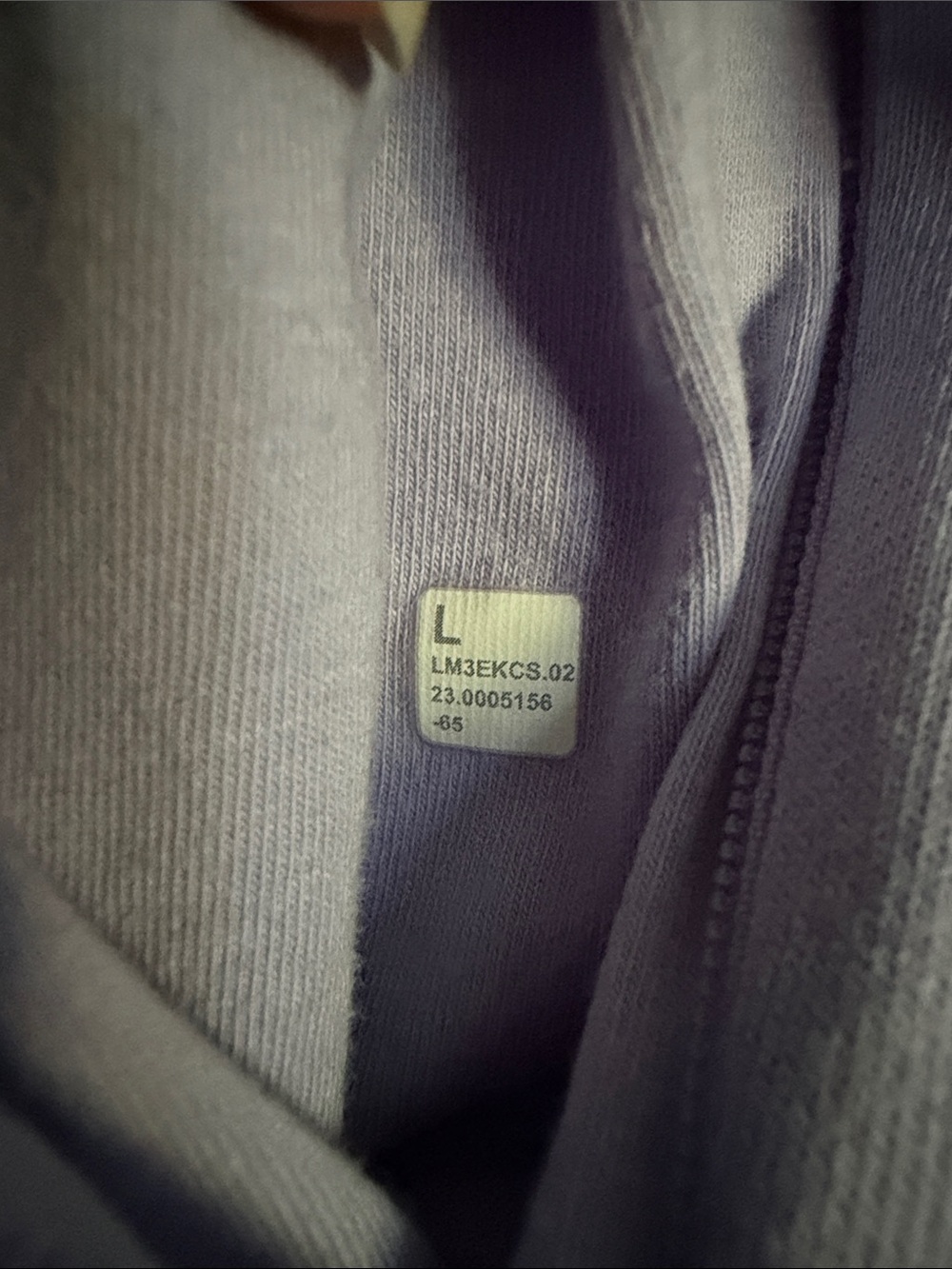 Lululemon quarter zip purple sweatshirt - Picture 10 of 10